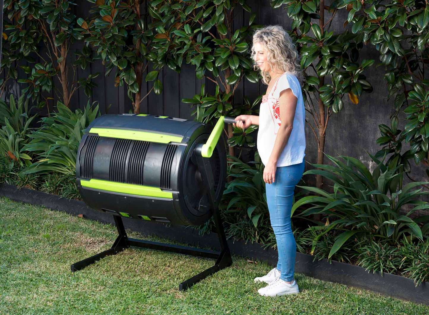Riverstone MAZE Two Stage Compost Tumbler | Composters | Garden Forests