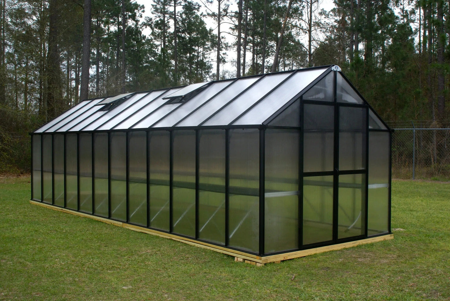 Riverstone MONT Greenhouse Kit (Black Finish) | Greenhouses | Garden Forests