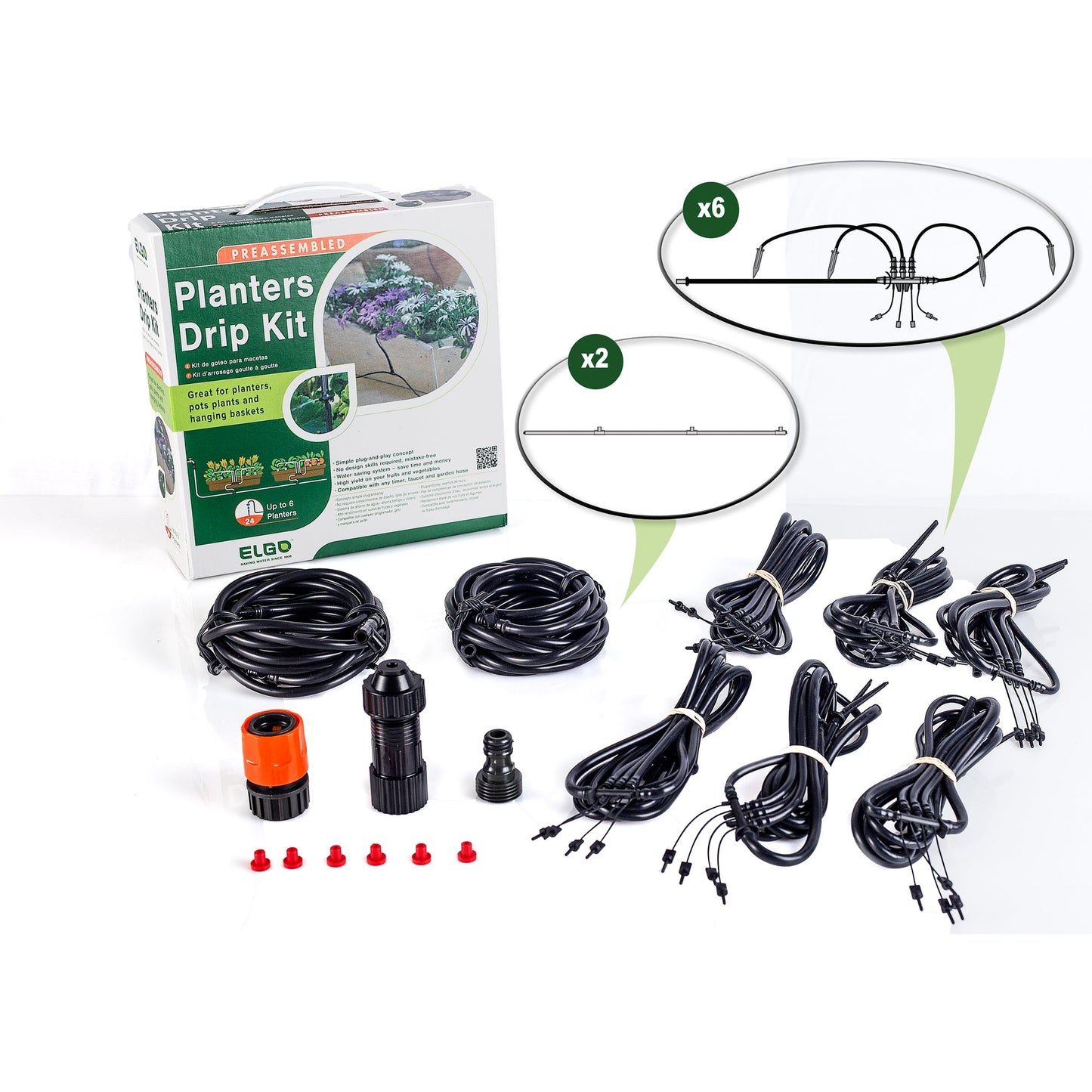Riverstone Genesis Drip Irrigation Water Kit | Drip Irrigation | Garden Forests