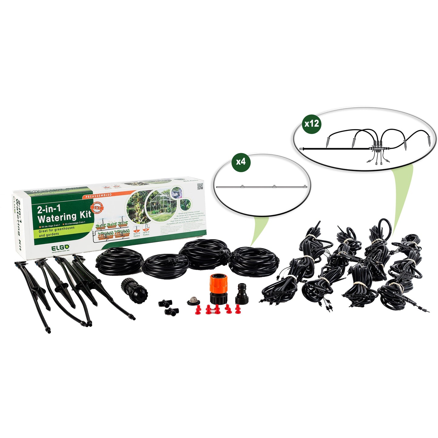 Riverstone Genesis Drip Irrigation Water Kit | Drip Irrigation | Garden Forests