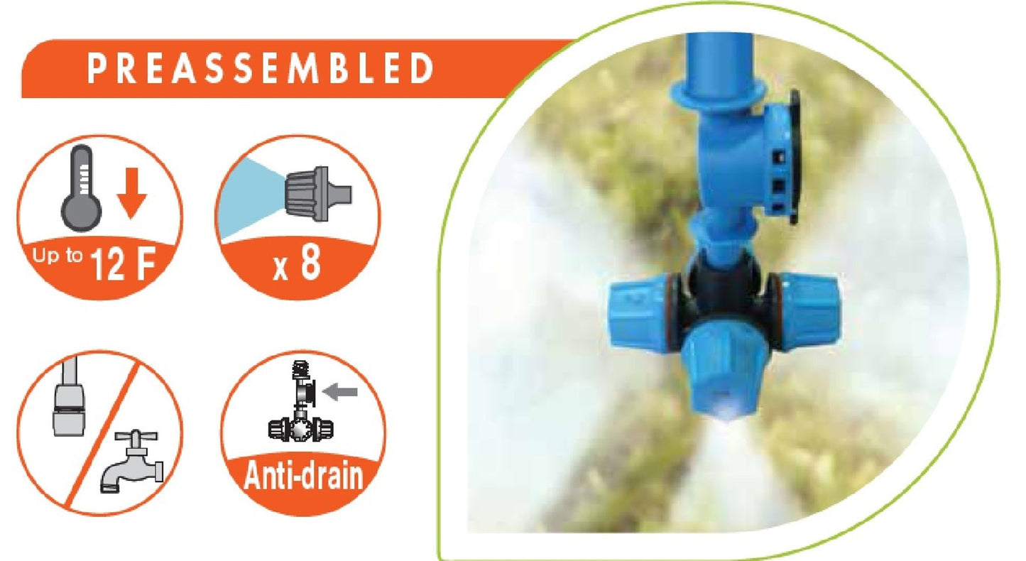 Riverstone Genesis Drip Irrigation Water Kit | Drip Irrigation | Garden Forests