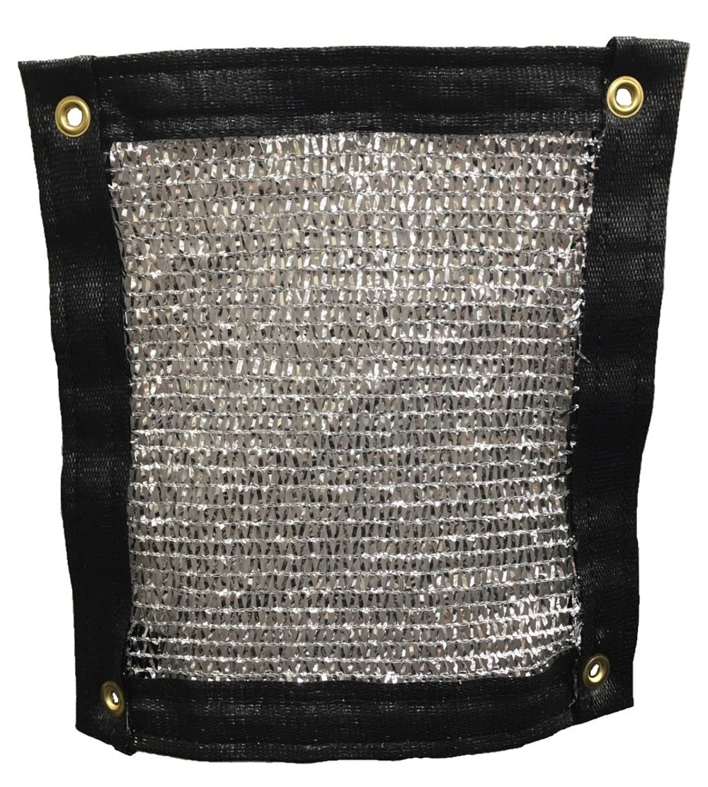 Riverstone RSI Knitted Aluminum Reflective Shade Cloth – 50% | Shade Cloth | Garden Forests
