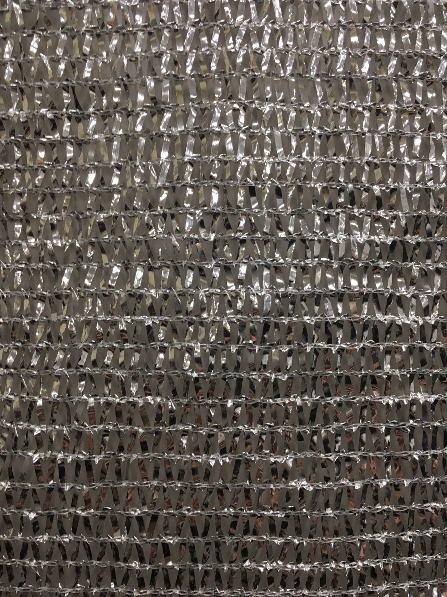 Riverstone RSI Knitted Aluminum Reflective Shade Cloth – 50% | Shade Cloth | Garden Forests