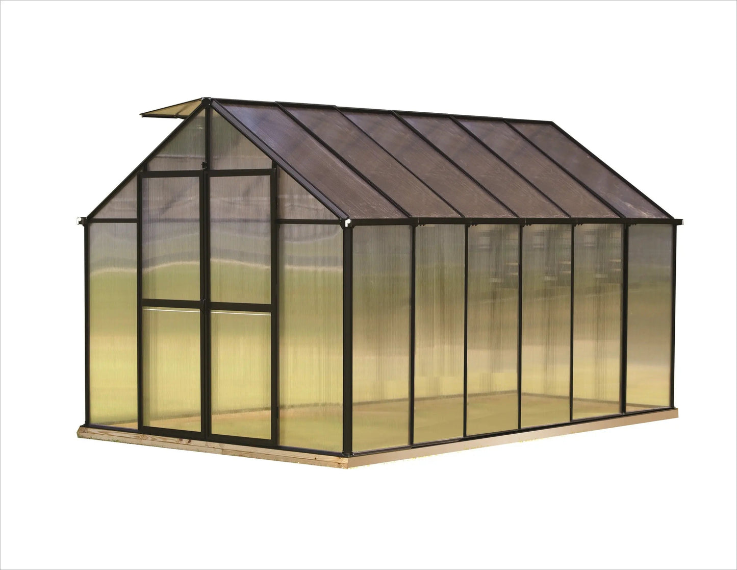  Riverstone MONT Greenhouse Kit (Black Finish) | Greenhouses | Garden Forests