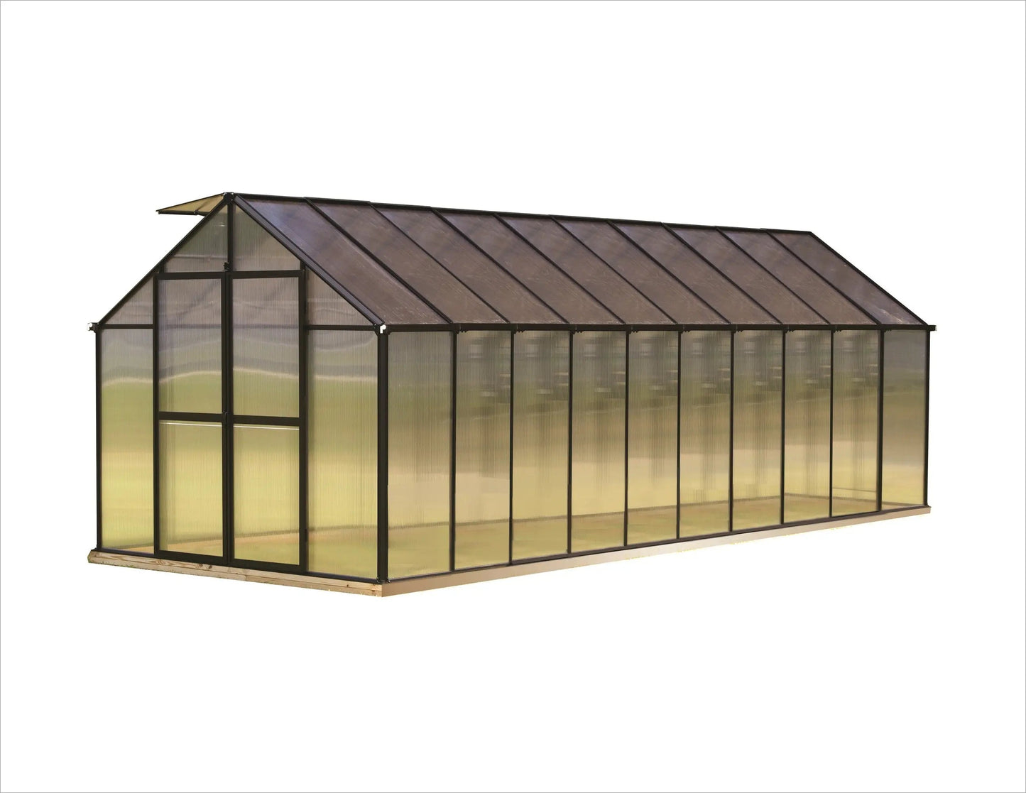  Riverstone MONT Greenhouse Kit (Black Finish) | Greenhouses | Garden Forests