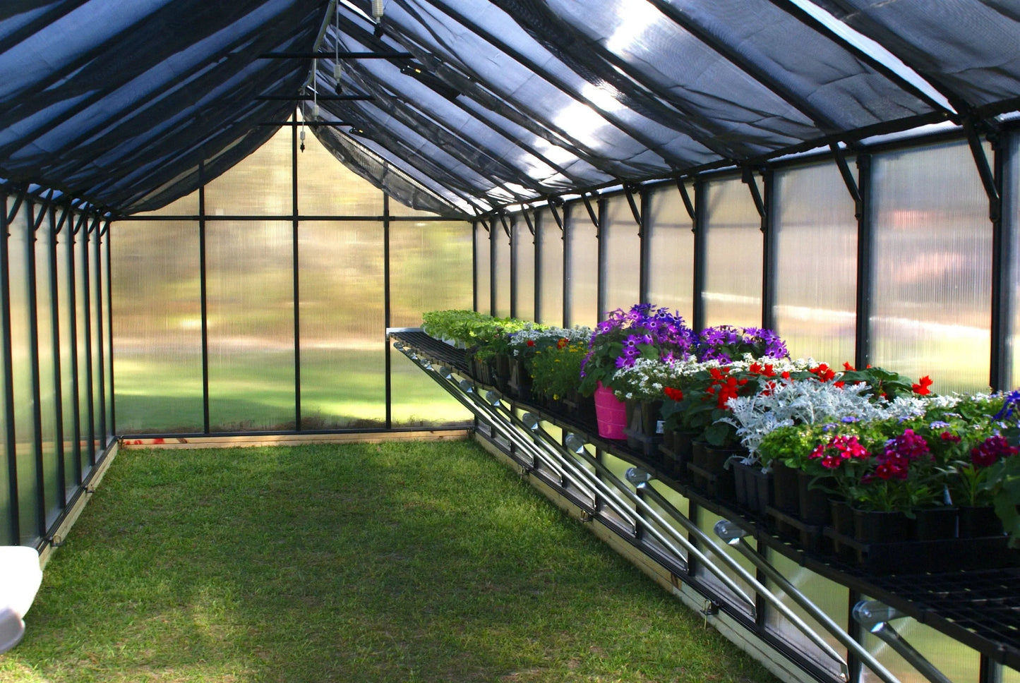  Riverstone MONT Greenhouse Kit (Black Finish) | Greenhouses | Garden Forests