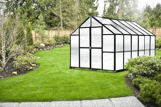  Riverstone MONT Growers Edition Greenhouse Kit (Black Finish) | Greenhouses | Garden Forests