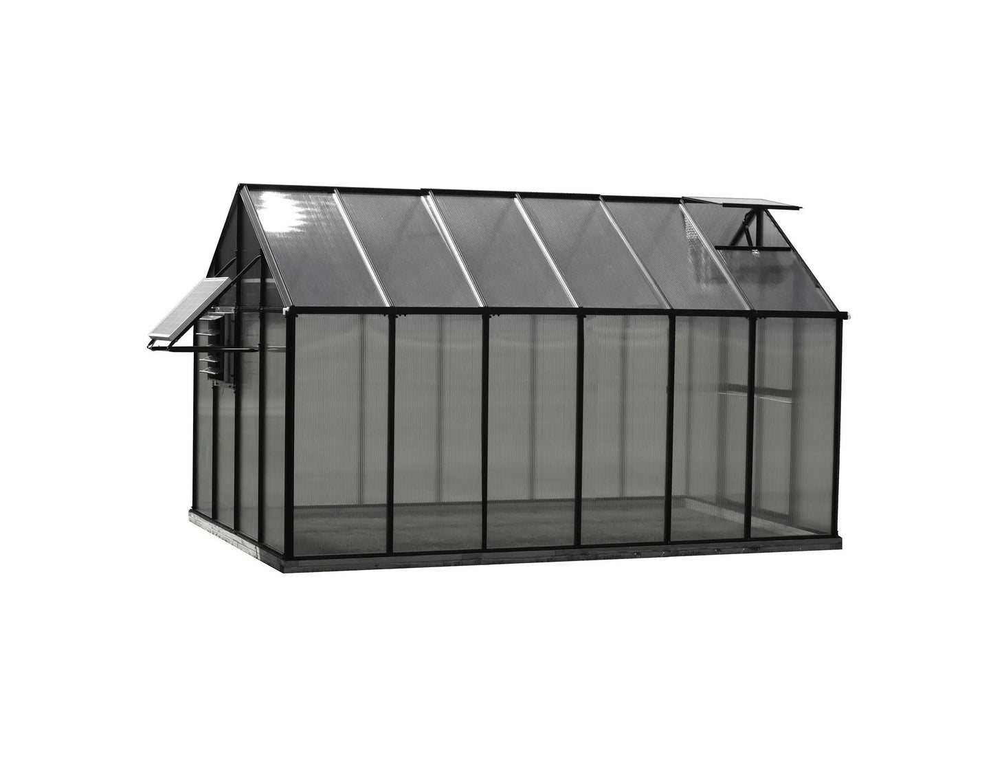  Riverstone MONT Mojave Greenhouse Kit (Black Finish) | Greenhouses | Garden Forests