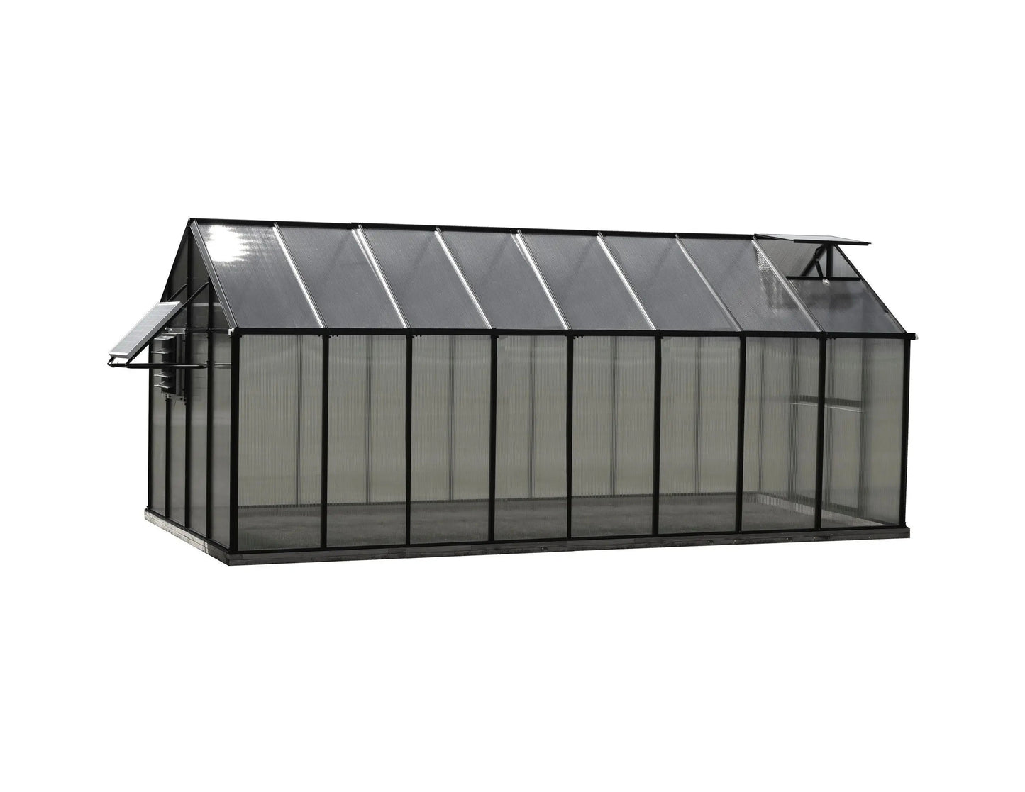  Riverstone MONT Mojave Greenhouse Kit (Black Finish) | Greenhouses | Garden Forests