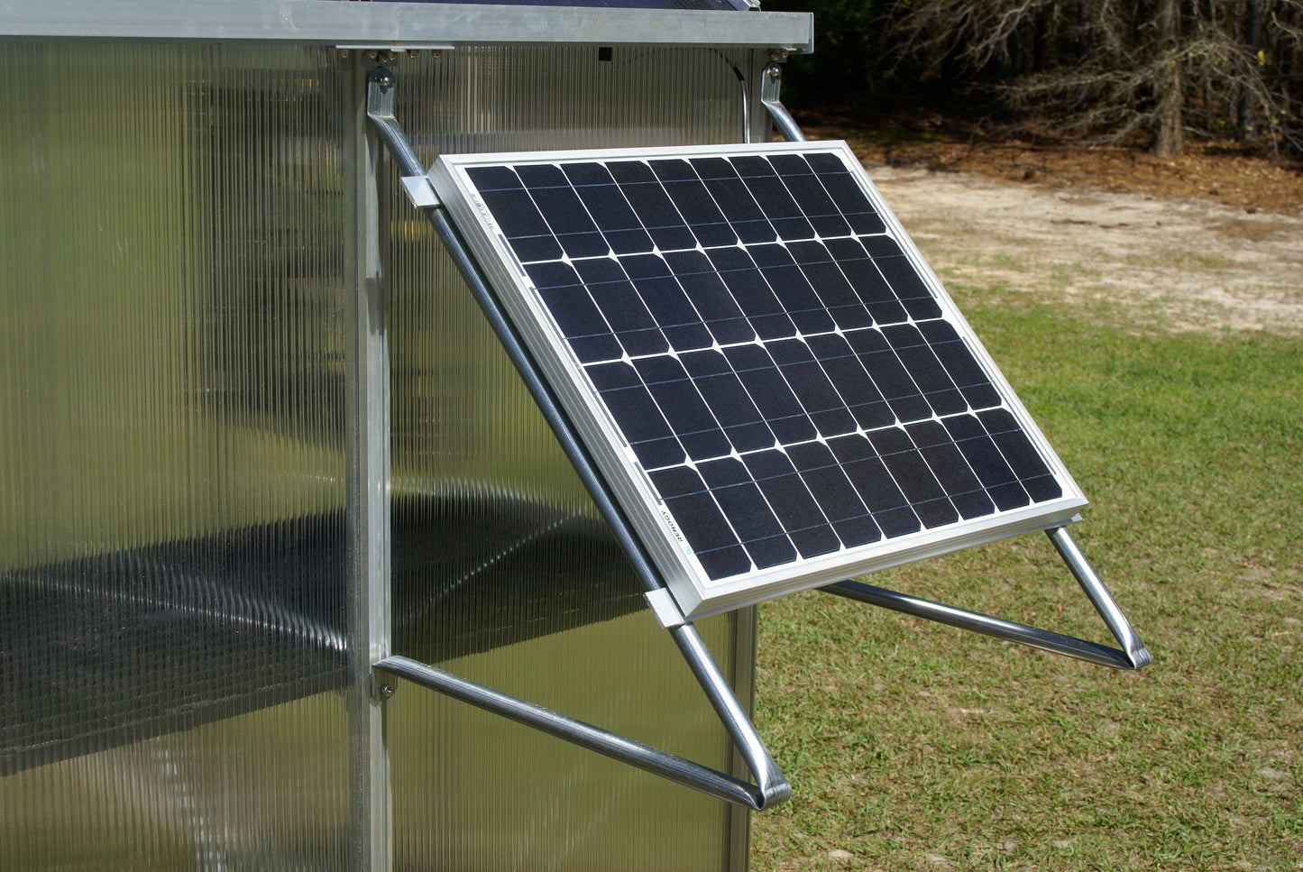  Riverstone MONT  Solar Powered Ventilation System Black & Aluminum | Greenhouse Accessories | Garden Forests